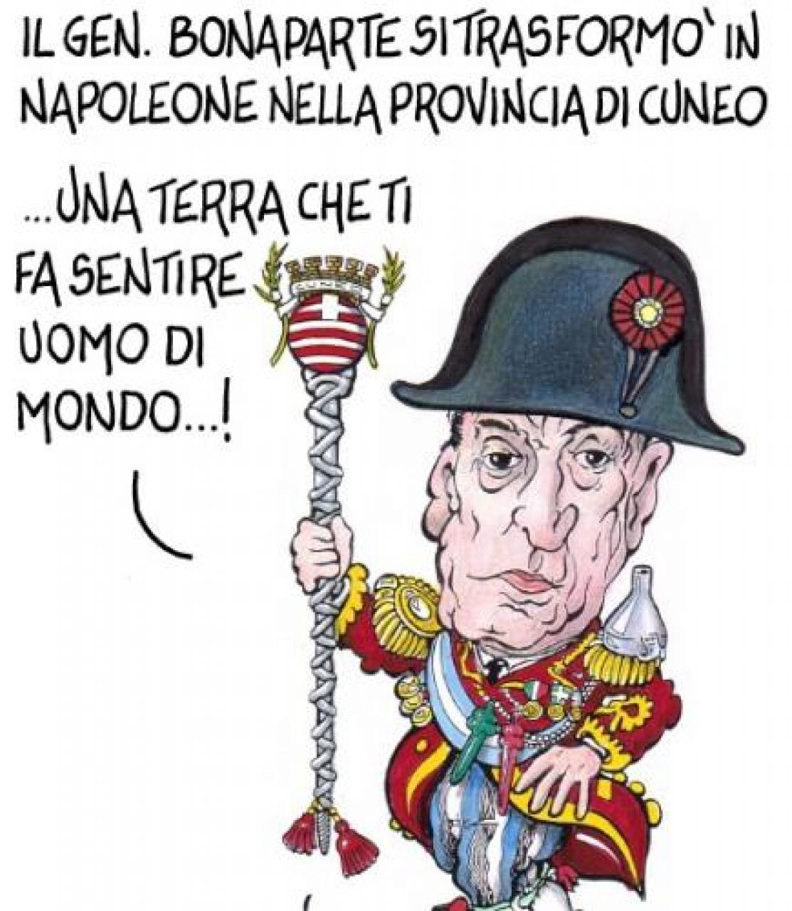 Un ricordo e un sorriso a 200 anni dalla scomparsa di Bonaparte Gli Uomini di Mondo celebrano il loro illustre tesserato Napoleone