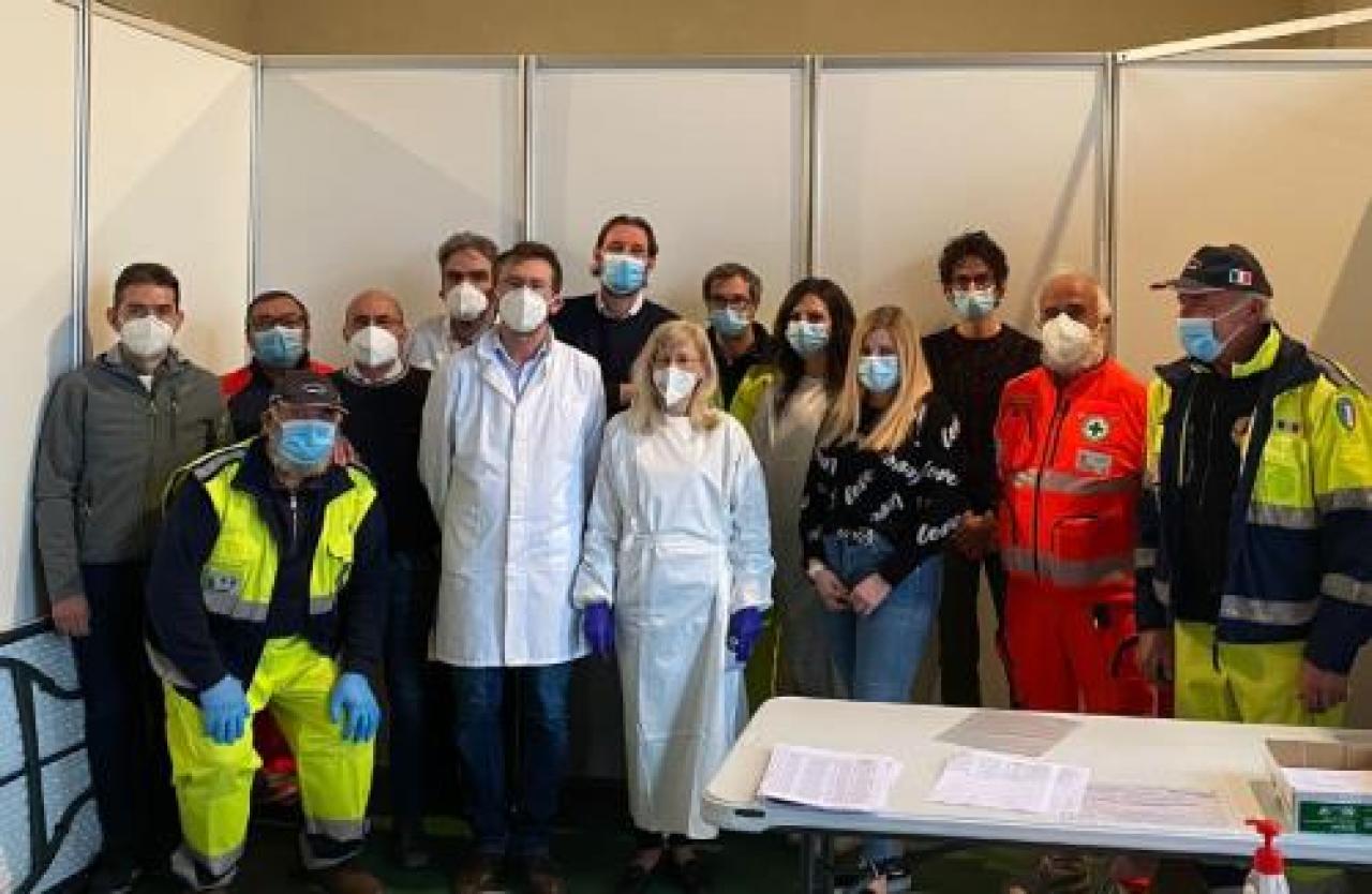 Vaccinati gli over 70: sono 200