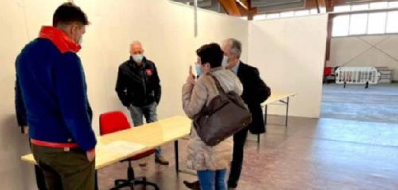 Vaccini al Pala Crs da lunedì 12 aprile