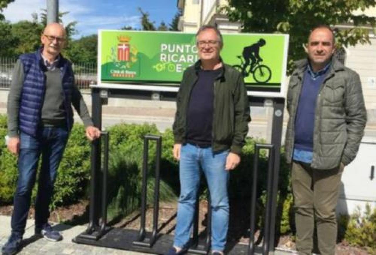 Busca, punto di ricarica per e-bike
