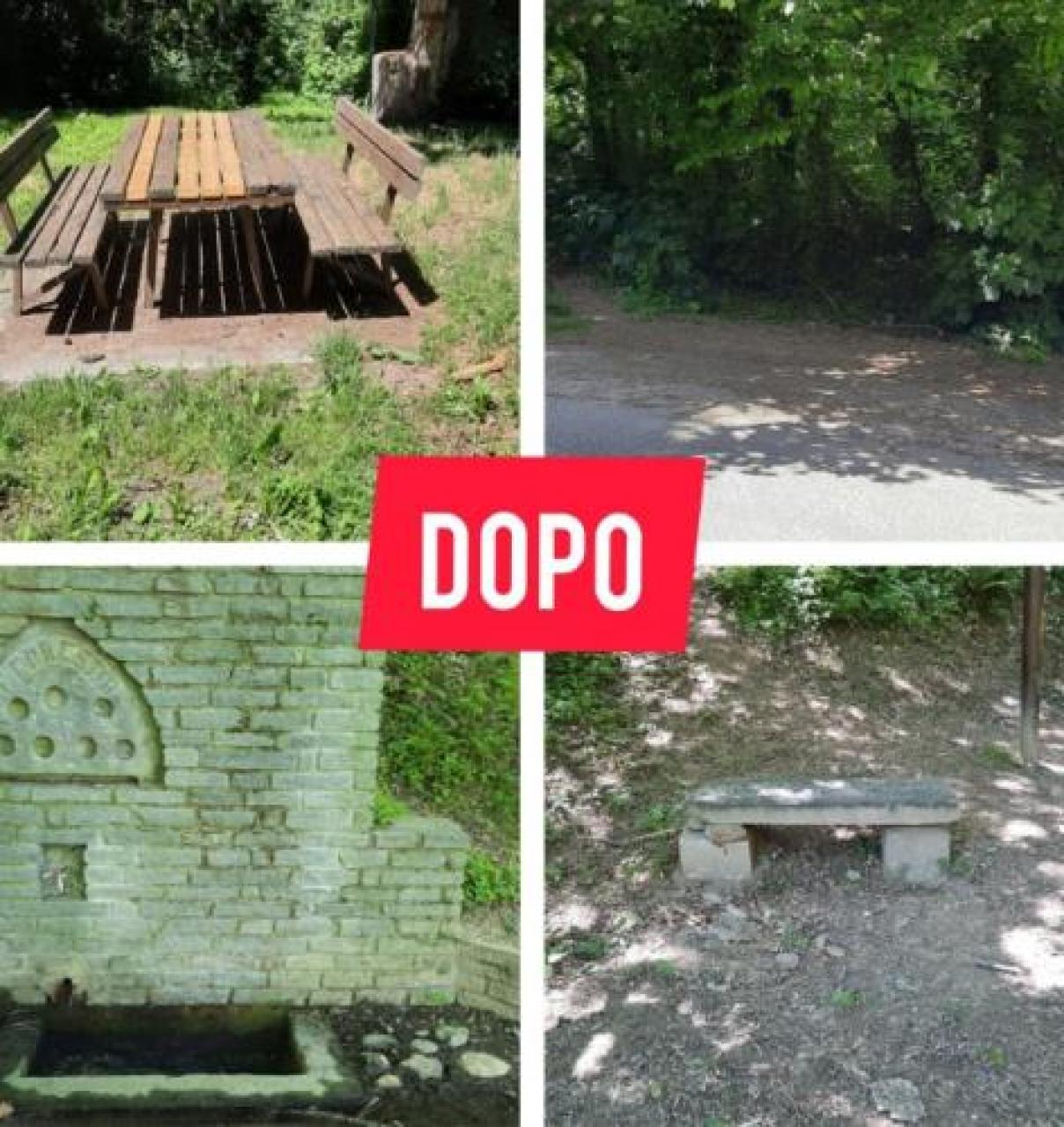 Collina più bella, pronta per i pic-nic