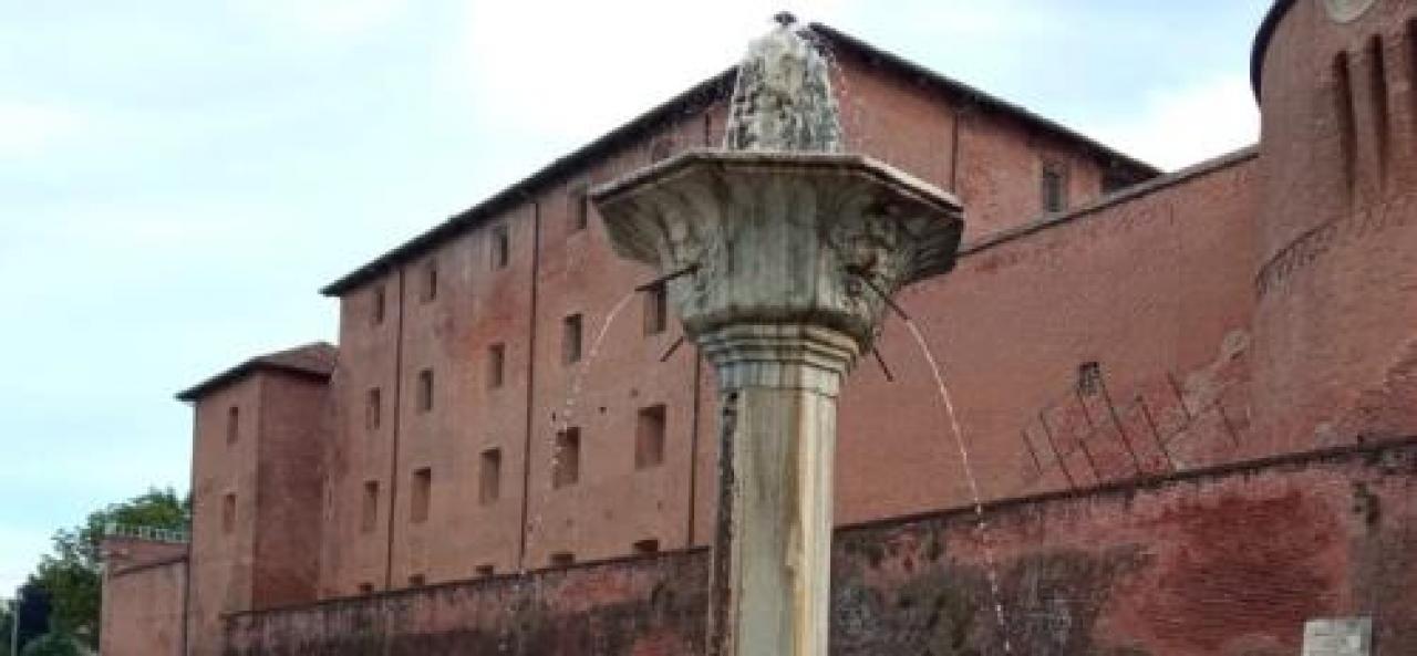 Fontana della Drancia di nuovo ostruita
