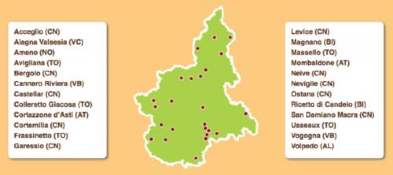 Il riconoscimento ad Alagna Valsesia, Avigliana, Candelo, Castellar-Saluzzo, Cortemilia, Ostana e Vogogna Sono ben sette i borghi in Piemonte premiati per il “turismo sostenibile”
