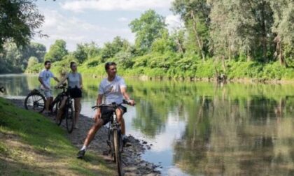 In gita alla scoperta del Po con le e-bike di Octavia a Cardè