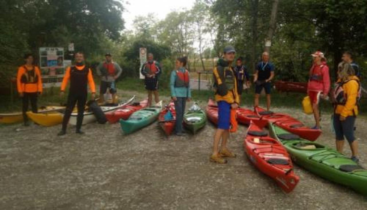 In kayak alle ochette