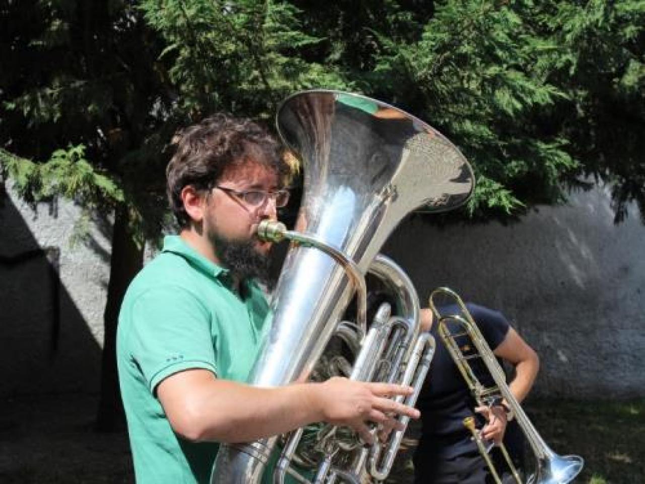La musica di papà Fiorenzo nel concorso di tuba di Faccin