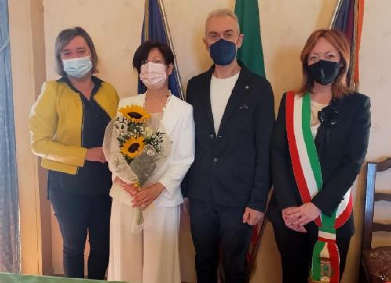Moretta, il primo matrimonio di emanuela bussi