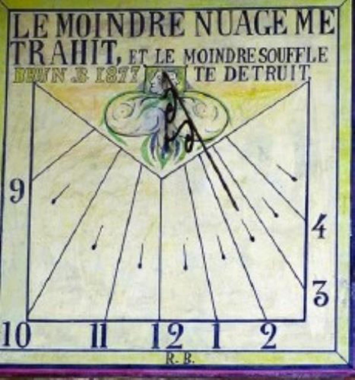 Museo delle meridiane in restauro a Blins