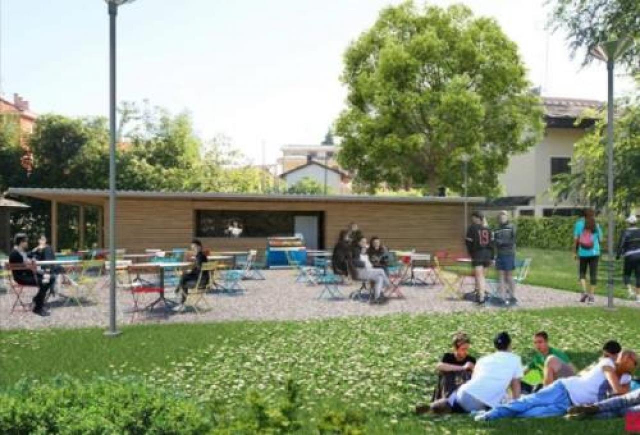 Paesana, così sarà il chiosco sul Po