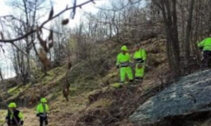 Ripulito al santuario il sentiero della Croce