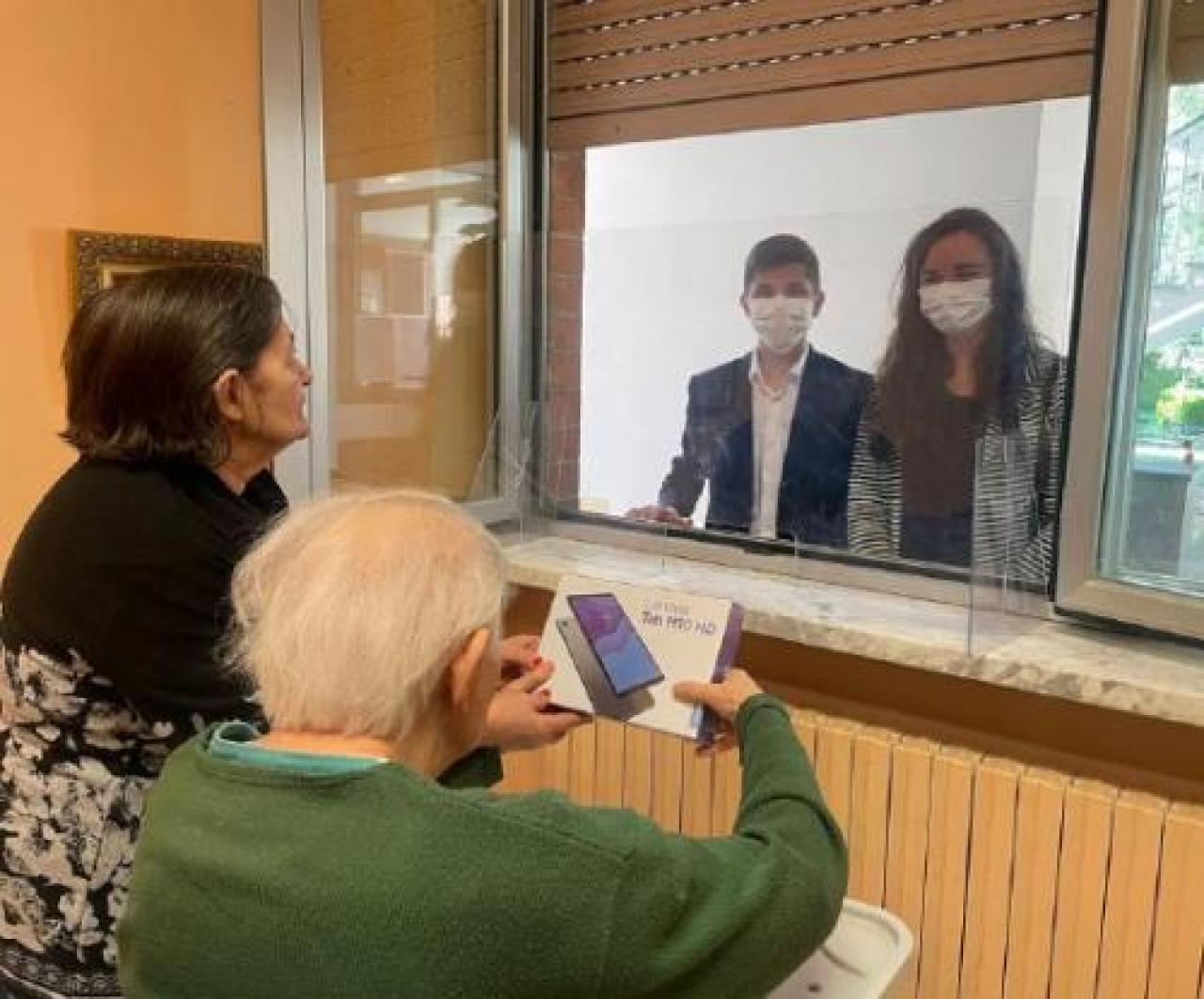 Un tablet alle case di riposo