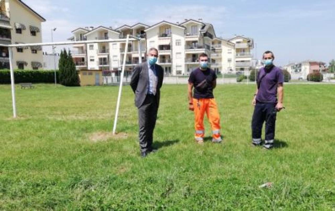 Dopo il “riposo” il campo è pronto