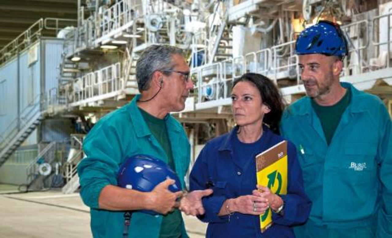 Incontro con il comune: protocolli rispettati, sui miasmi vigiliamo Burgo Group: «Basta allarmismi Nessun pericolo per la salute»