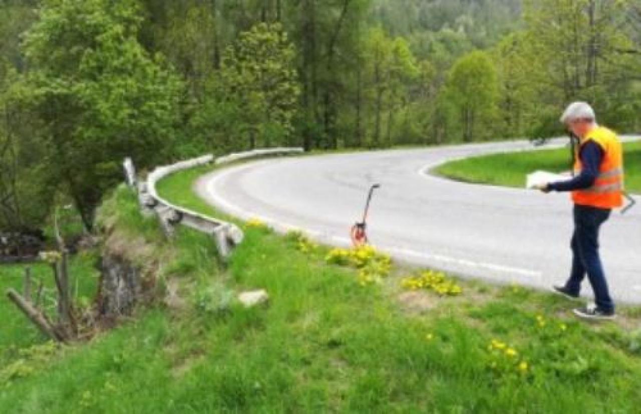 Nuove barriere sui tornanti che portano a Casteldelfino