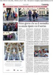 E’ suonata la prima campanella che segna l’inizio della scuola: vediamo come funzionerà