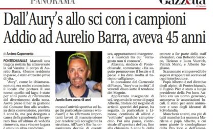 Pontechianale: addio a Aurelio Barra, ex gestore dell'Aury's bar