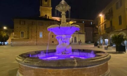 Monumenti illuminati a Saluzzo per il mese della prevenzione