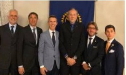 Gualtiero Capellino e Claudio Gillio entrano a far parte del club Rotary