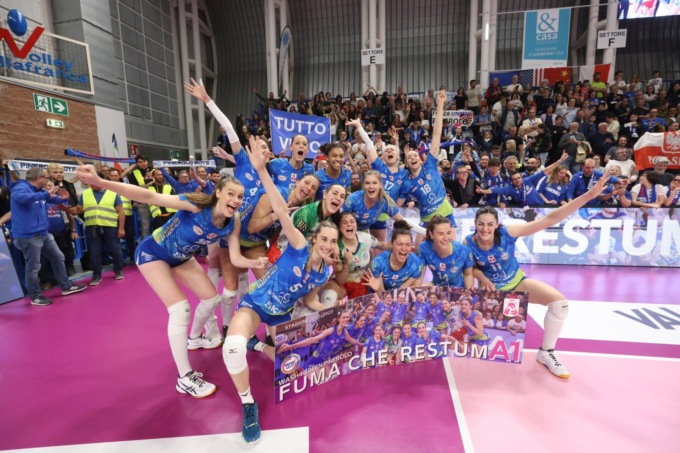 L’Union Volley resta in Serie A1