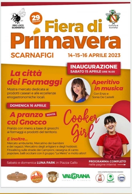 Scarnafigi “Città dei Formaggi” premia i bebè e balla con Sonia