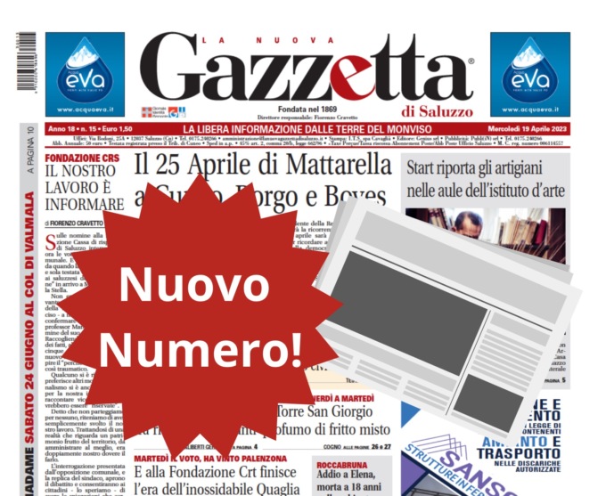 Nuovo Numero del 19 Aprile in Edicola!