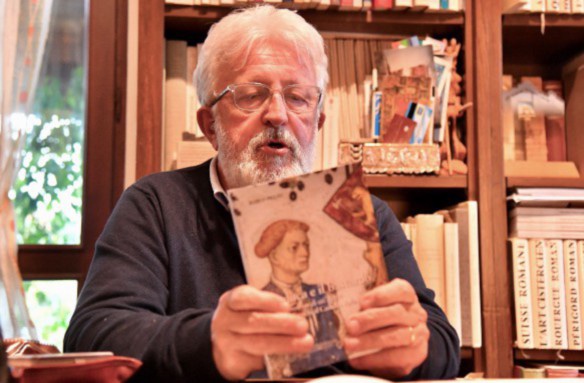 Il professor Piccat porta al Salone gli affreschi della Manta