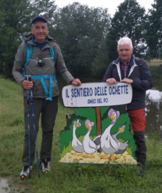 Dal delta del Po alla sorgente: il viaggio di Voltan a Villafranca