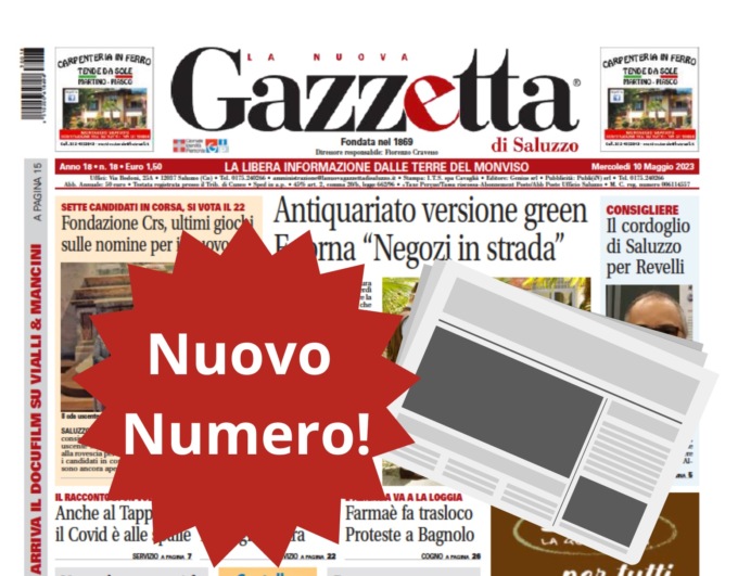 Nuovo Numero del 10 Maggio in Edicola!