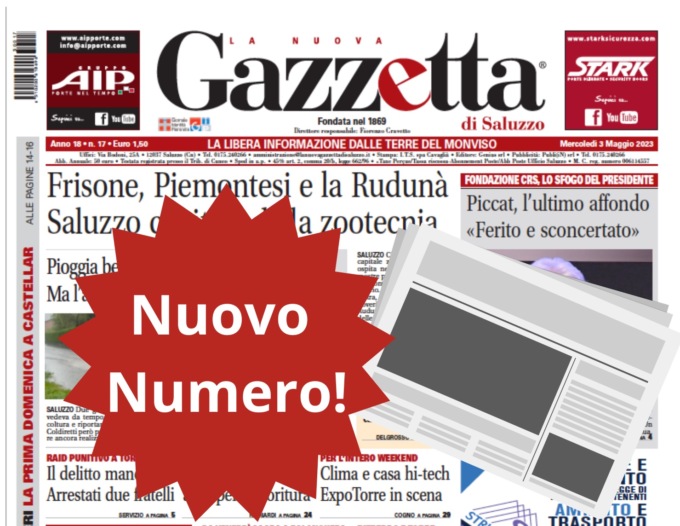 Nuovo Numero del 3 Maggio in Edicola!