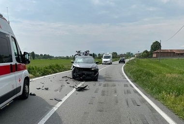 Terribile incidente tra Villafranca e Vigone
