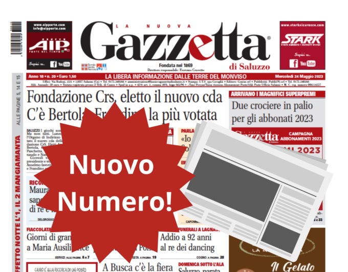 Nuovo Numero del 24 Maggio in Edicola!