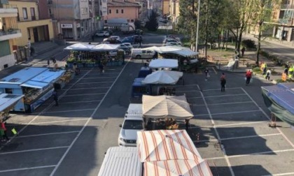 Dimezzati i banchi del mercato