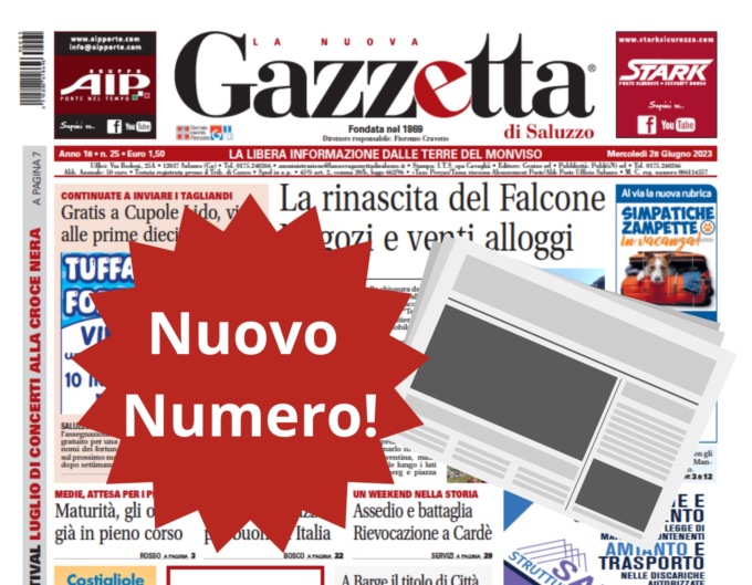 Nuovo Numero del 28 giugno in Edicola!