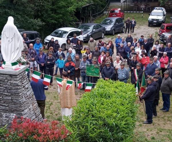 A Piasco arriva una “nuova” Madonna degli Alpini