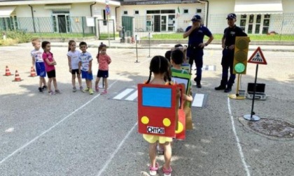 I piccoli dell’Ilaria Alpi a scuola di educazione stradale