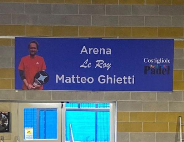 Costigliole, l’arena del padel sarà “Le Roi”