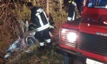 Incidente a Barge in Via Montebracco: un'auto coinvolta