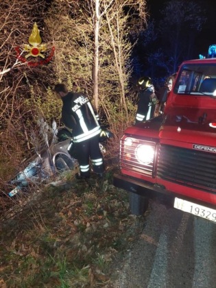 Incidente a Barge in Via Montebracco: un’auto coinvolta