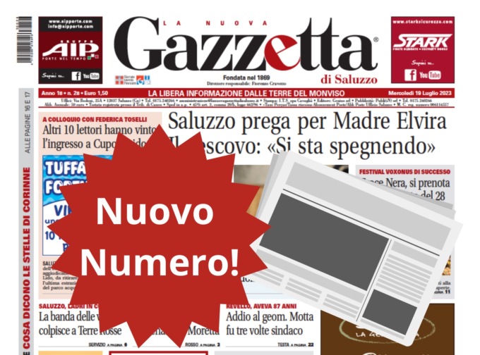 Nuovo Numero del 19 luglio in Edicola!
