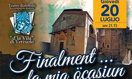 Teatro in collina con la compagnia D’la Vila