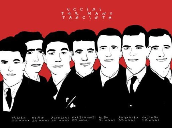 Brossasco, ricordo dei 7 fratelli Cervi