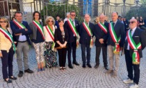 Sergio Mattarella a Torre Pellice con i sindaci della Pianura