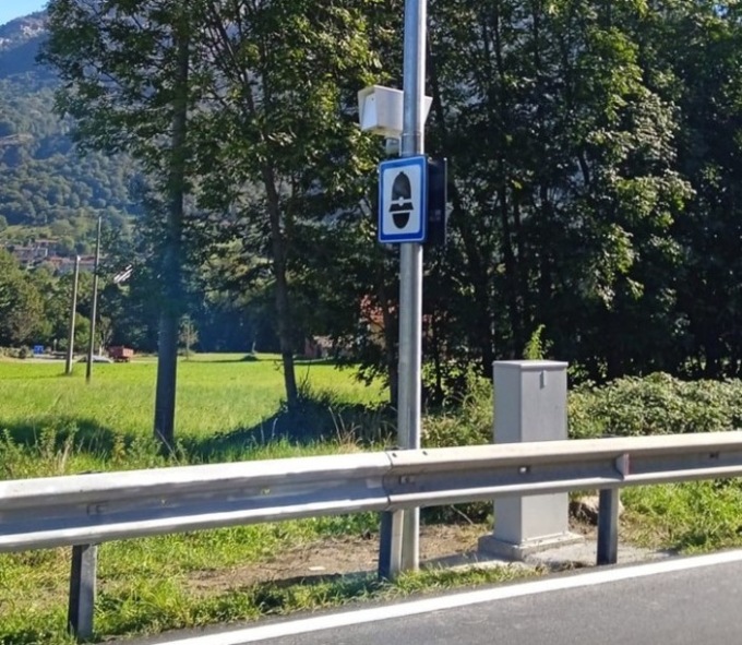 Il nuovo Autovelox di Paesana è in funzione