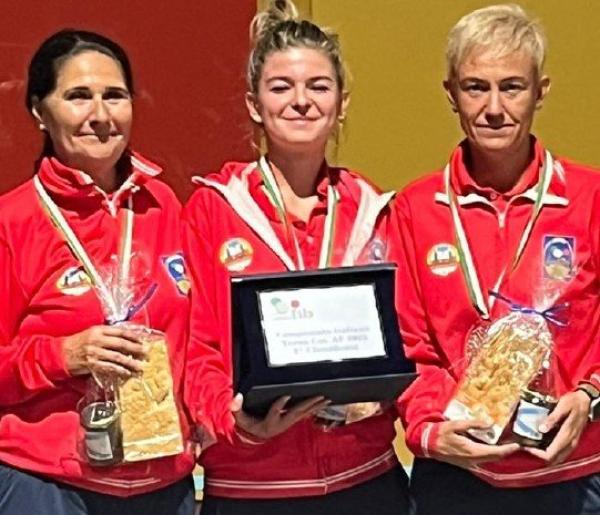 Petanque, le donne d’argento