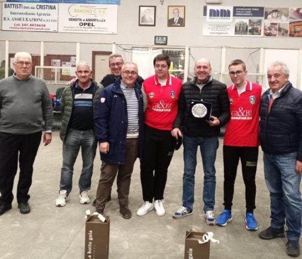 Assoluti di bocce, tre bronzi Auxilium