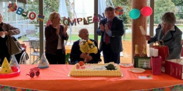 Tapparelli, i compleanni speciali dei centenari Maria e Michele