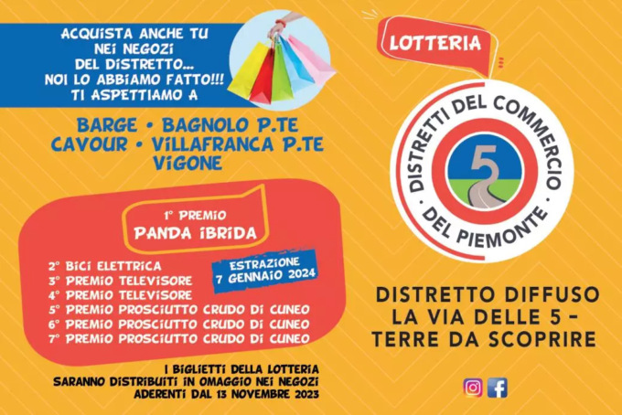 Barge, gira a pieno ritmo la lotteria sulla “Via delle 5”