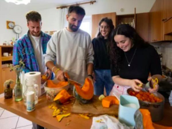 Una residenza agricola nell’ex convento dei frati a Busca