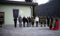 La benedizione di Guerrini, Cirio inaugura la caserma dei pompieri