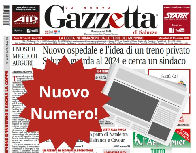 Nuovo Numero del 20 dicembre in Edicola!